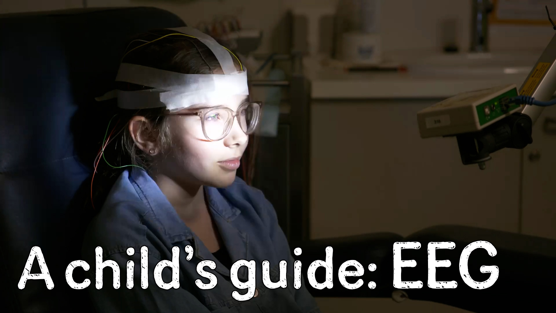 Ella came to The Royal Children's Hospital to have a EEG.